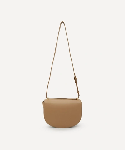 Shop A.p.c. Geneve Leather Cross-body Bag In Taupe