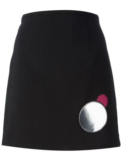 Christopher Kane 'molecule' Skirt In Black