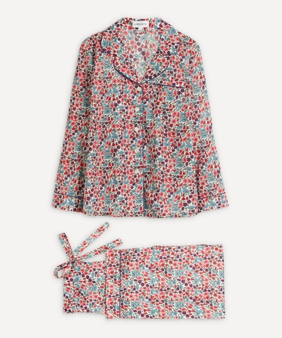 Shop Liberty Women's Poppy And Daisy Tana Lawn Cotton Pyjama Set In Assorted