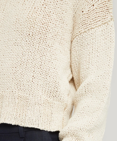 Shop Paloma Wool Tratame Knitted Sweater In White