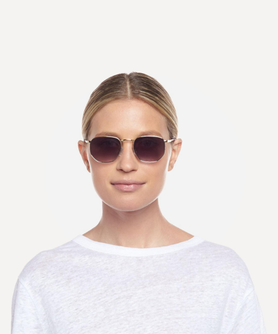 Shop Le Specs Alto Sunglasses In Smoke