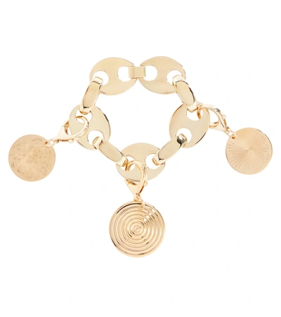 Shop Paco Rabanne Eight Chain Bracelet In Gold