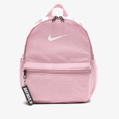 Shop Nike Brasilia Jdi Kids' Backpack In Arctic Punch,arctic Punch,white