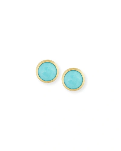 Shop Marco Bicego Jaipur Turquoise Stud Earrings