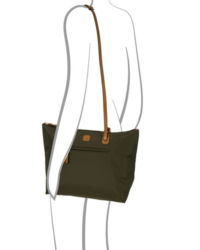 Shop Bric's X-travel Large Sportina Tote Bag In Olive