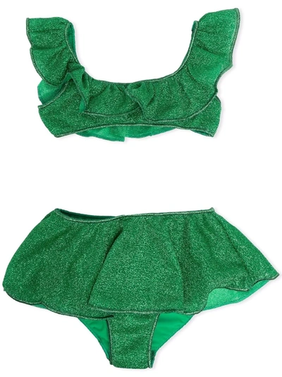 Oseree Lumiere Two-piece Bikini In 绿色