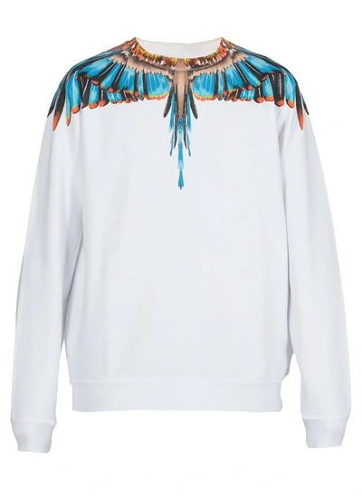 Shop Marcelo Burlon County Of Milan Marcelo Burlon Sweaters In White Light