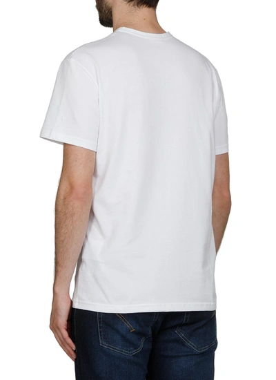 Shop Fay T-shirts And Polos White