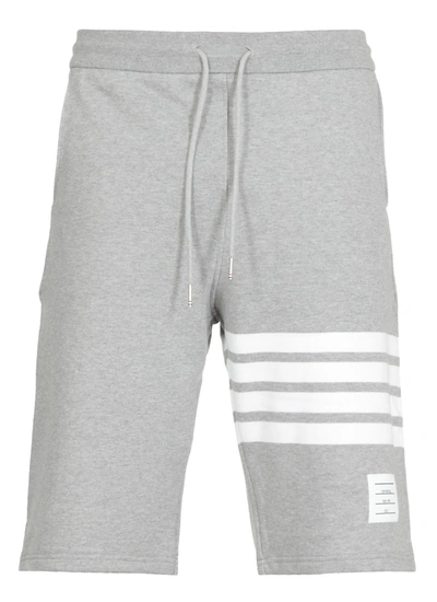 Shop Thom Browne Shorts Grey