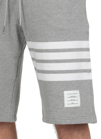 Shop Thom Browne Shorts Grey