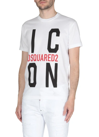 Shop Dsquared2 T-shirts And Polos White