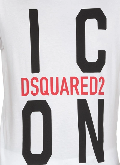 Shop Dsquared2 T-shirts And Polos White