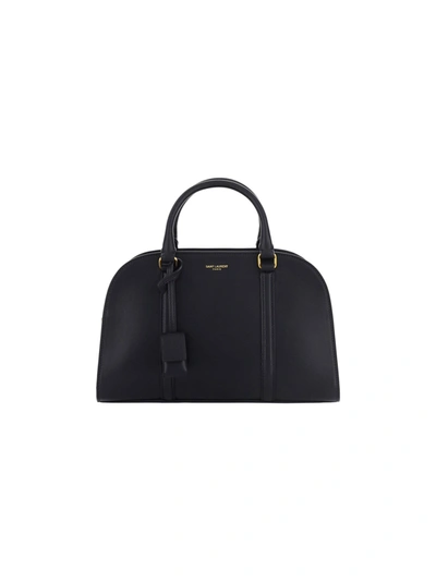 Shop Saint Laurent Women's Black Leather Handbag