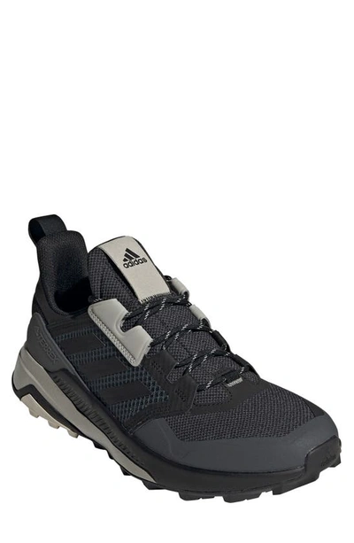 Shop Adidas Originals Terrex Trailmaker Hiking Sneaker In Black/ Black/ Alumina