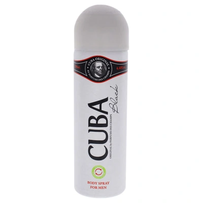 Shop Cuba Black By  For Men - 6.6 oz Body Spray