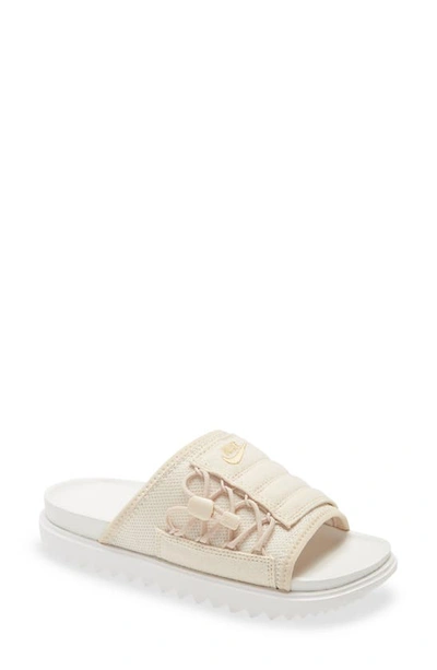 Nike Women's Slides Pearl White/ Gold/ Sail