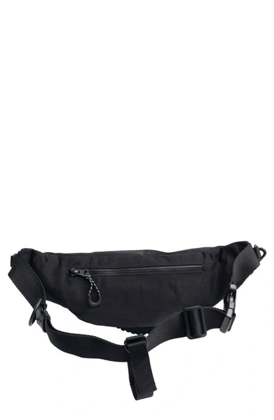 Beis The Pack Nylon Belt Bag In Black