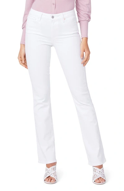 Shop Paige Manhattan High Waist Bootcut Jeans In Crisp White