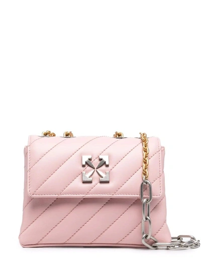 Shop Off-white Jackhammer 19 Pink Shoulder Bag