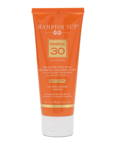 Hampton Sun 3.2 Oz. Mineral Anti-aging Spf 30 Lotion