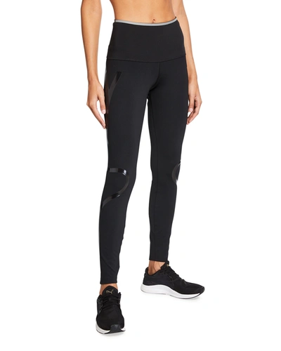 Shop Adidas By Stella Mccartney Truepurpose Athletic Tights In Black
