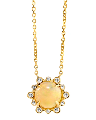 Shop Syna Mogul Hex Yellow Opal Necklace