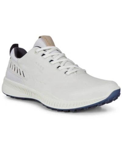 Shop Ecco Men's Golf S-hybrid Shoes Men's Shoes In White