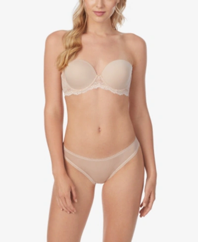 Shop Le Mystere Women's Beautifully Basic Strapless Bra G3162 In Champagne