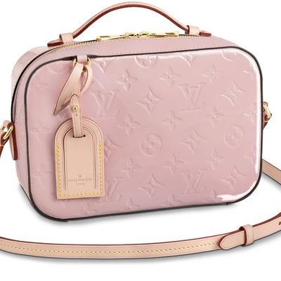 Shop Louis Vuitton Santa Monica Handbag In Rose Balerine