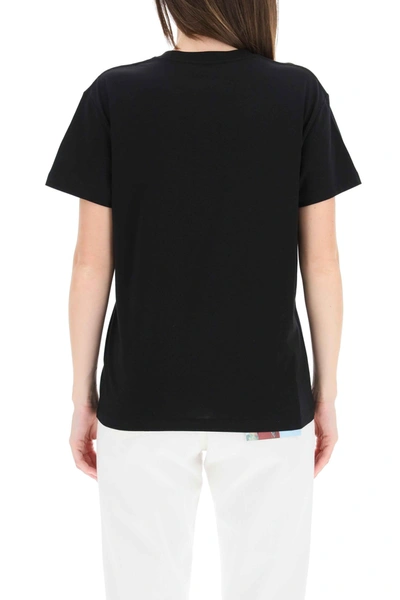 Shop Raf Simons T-shirt With 'teenage Dreams' Patch In Mixed Colours