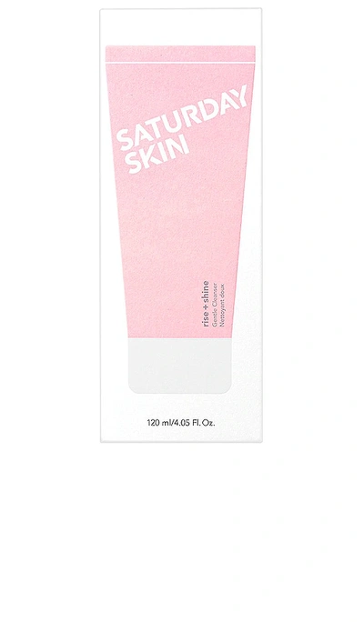 Saturday Skin Rise + Shine Gentle Cleanser In Beauty: Na