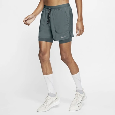 Shop Nike Flex Stride Men's 5" 2-in-1 Running Shorts In Hasta,hasta