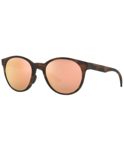 Shop Oakley Women's Sunglasses, Oo9474 52 In Matte Brown Tortoise/prizm Rose Gold