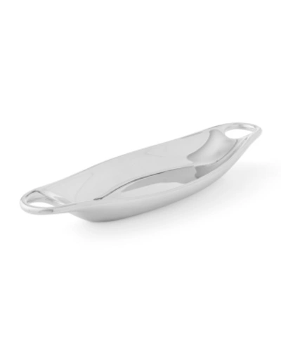 Shop Nambe Ion Hors Doeuvre Tray In Silver