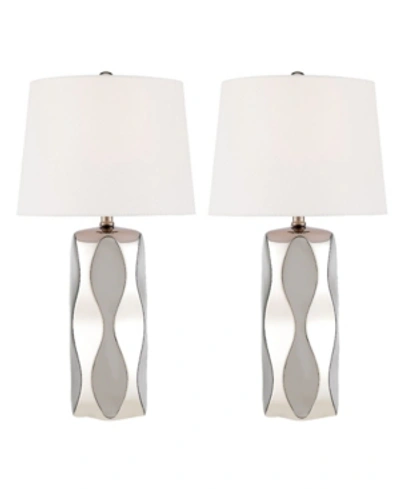 Lite Source Odelia Table Lamp, Set Of 2 In Chrome
