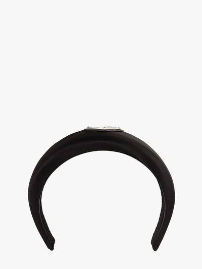 Shop Prada Headband In Black