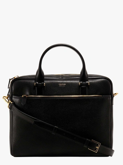 Shop Tom Ford Shoulder Bag In Black