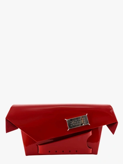 Shop Maison Margiela Snatched In Red