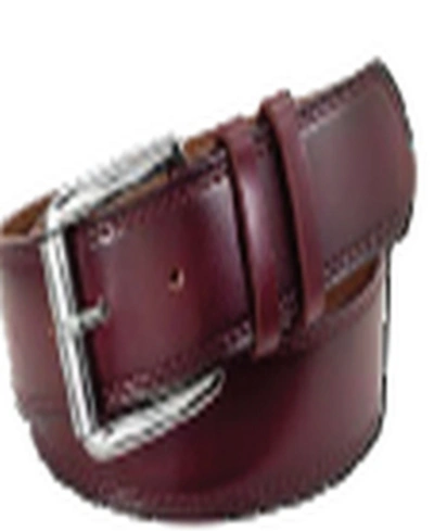 Shop Stacy Adams Men's Dylan Casual Leather Belt In Burgundy