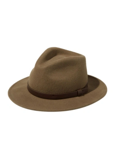 Shop Cotton On Men's Wide Brim Felt Hat In Brown