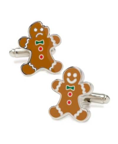 Shop Cufflinks, Inc Men's Gingerbread Cufflinks In Brown