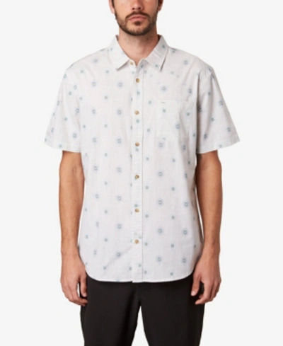 Shop O'neill Men's Leedo Shirt In Cream