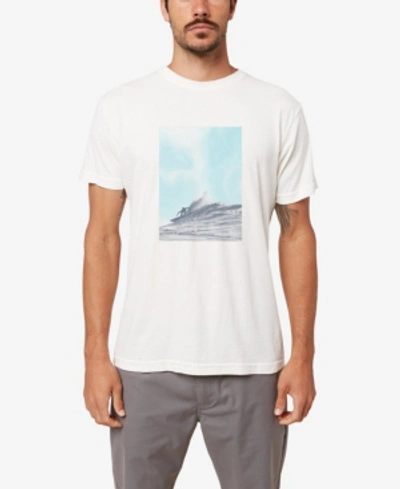 Shop O'neill Men's Spray T-shirt In Off-white