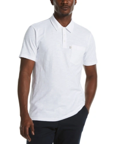 Shop Original Penguin Men's Pocket Polo Shirt In Bright White