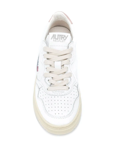 Shop Autry Crac Leather Crac White Pow Sneaker