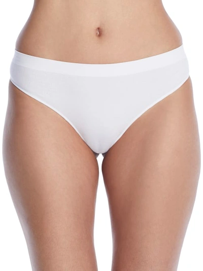 Shop On Gossamer Cabana Cotton Seamless Thong In White