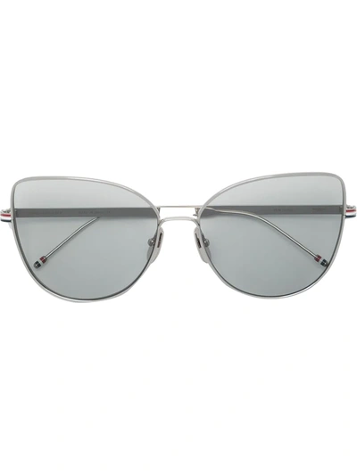 Thom Browne Tb121 Cat-frame Sunglasses In Schwarz