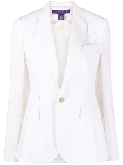 Polo Ralph Lauren Parker Slim-cut Blazer In Weiss