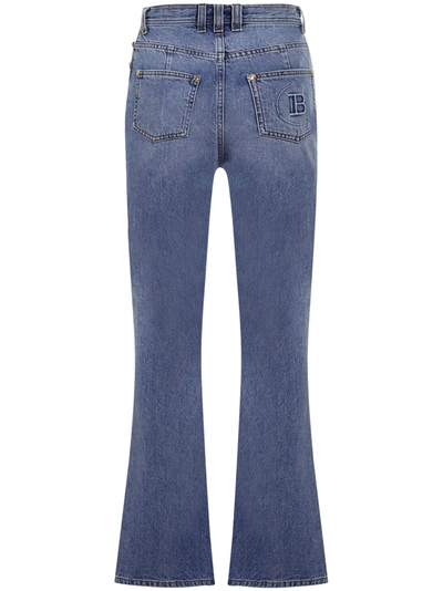 Shop Balmain Jeans In Blue