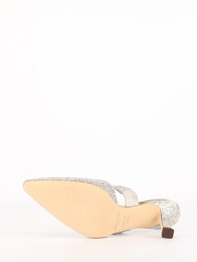 Shop Jimmy Choo Mules Marta In Silver